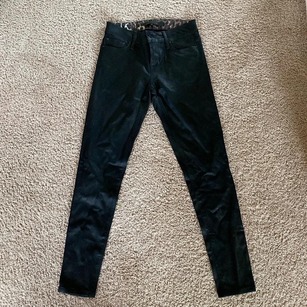 Joe's Jeans Coated Vixen Sassy Skinny Ankle Skinny Jean in Darley - Picture 7 of 11